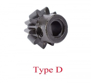 D-type motor teeth